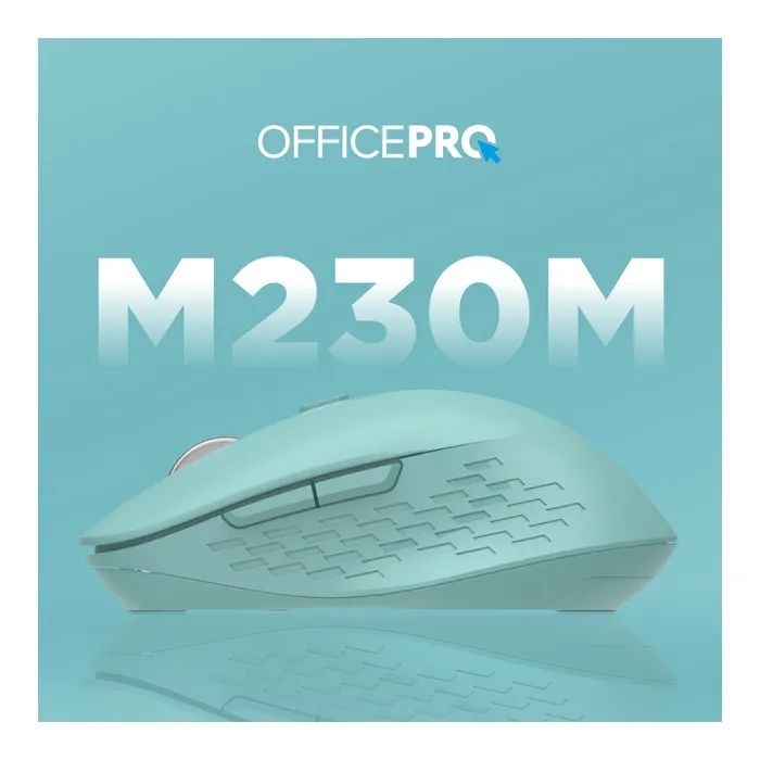 Мышка OfficePro M230C Silent Click Wireless/Bluetooth Blue (M230С) изображение 5