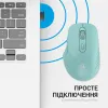 Мышка OfficePro M230M Silent Click Wireless/Bluetooth Mint (M230M) изображение 8