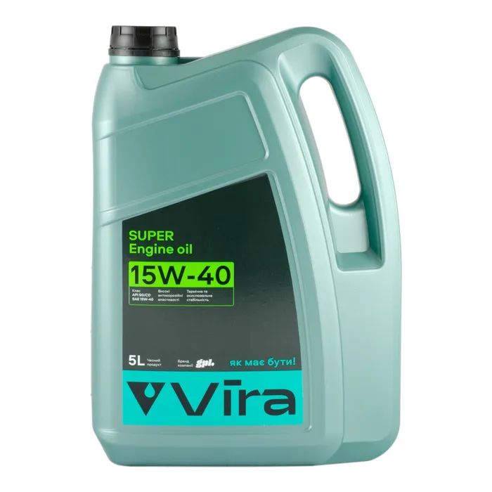 Моторное масло VIRA Super 15W-40 4 л (VI0372)