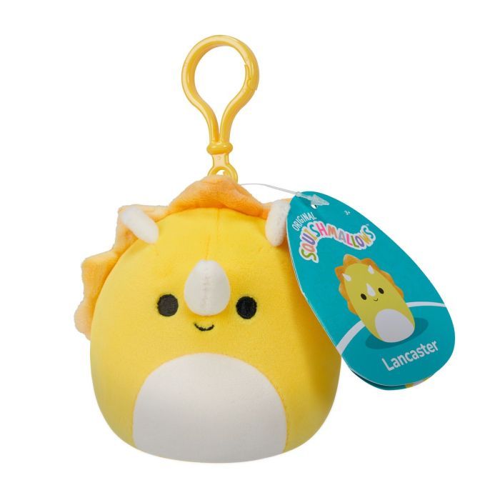 Мягкая игрушка Squishmallows на клипсе – Трицератопс 9 см (SQCP00216) изображение 7