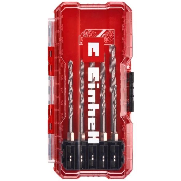 Набор сверл Einhell по металлу HSS, 10 шт, 2-6.5мм, кейс (108723) изображение 4