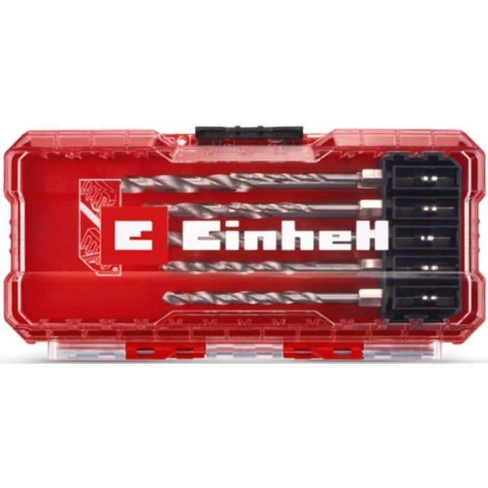 Набор сверл Einhell по металлу HSS, 10 шт, 2-6.5мм, кейс (108723) изображение 5