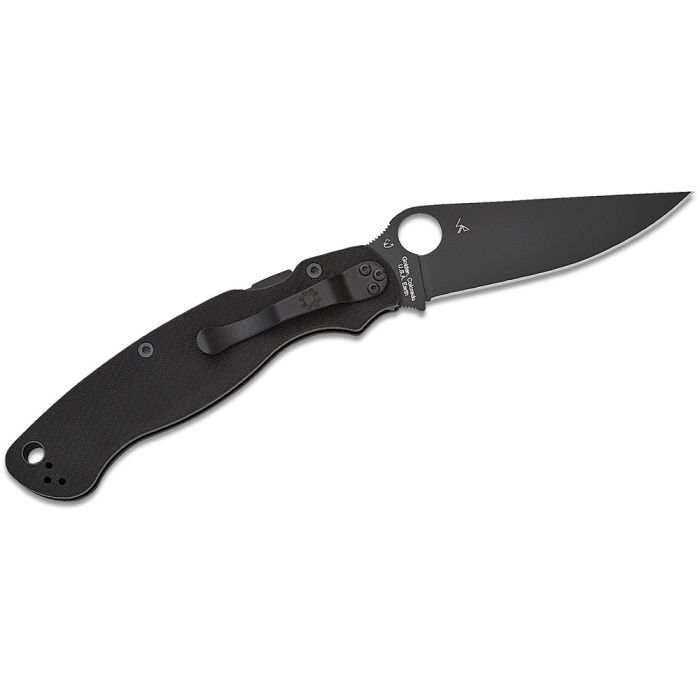 Ніж Spyderco Military 2 DLC S30V Black G10 (C36GPBK2) зображення 2