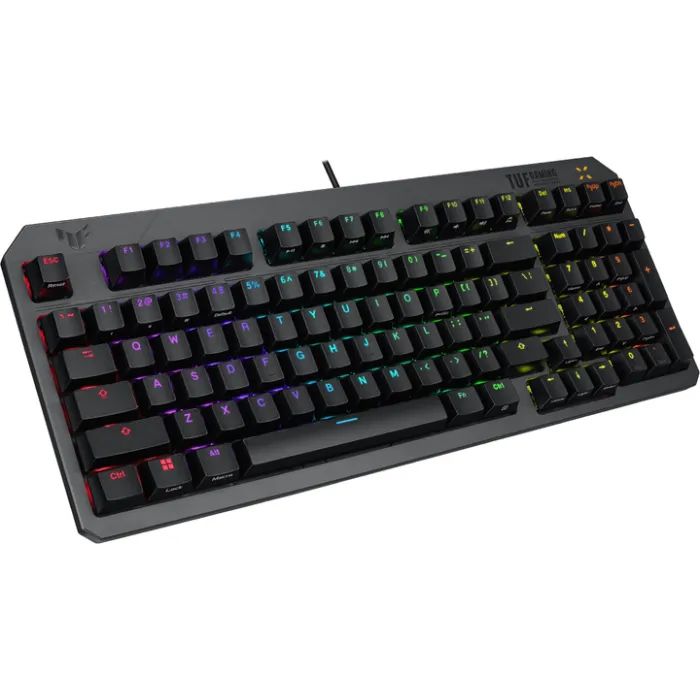 Клавіатура ASUS TUF Gaming K3 Gen II Opti-Mech RGB Red Switches USB UA Black (90MP0390-BKMA00) зображення 3