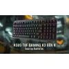 Клавіатура ASUS TUF Gaming K3 Gen II Opti-Mech RGB Red Switches USB UA Black (90MP0390-BKMA00) зображення 7