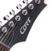 Электрогитара Cort X100 Open Pore Black Cherry Burst (X100 OPBB) изображение 6
