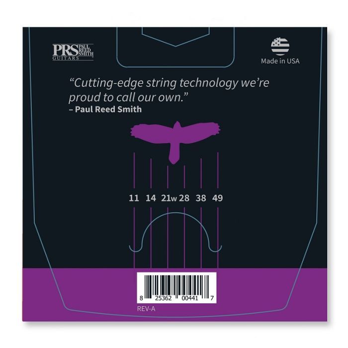 Струны для гитары PRS Signature Medium Guitar Strings 11-49 (100148005001004) изображение 2