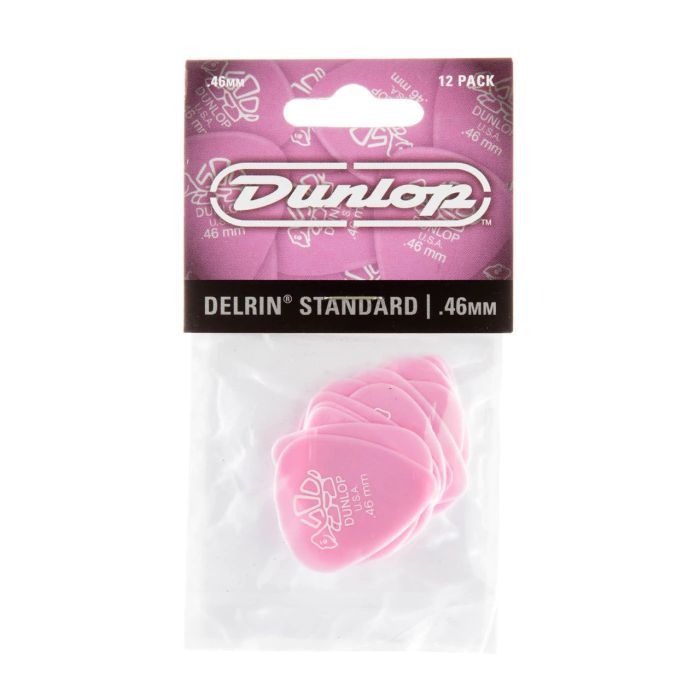Медиатор Jim Dunlop Delrin 500 Pick .46mm 12 шт. (41P.46) изображение 3