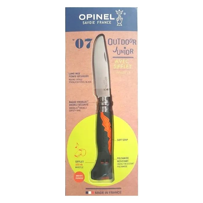 Ніж Opinel 7 Outdoor Junior помаранчевий (002151) зображення 8