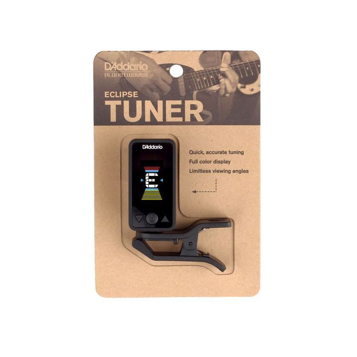 Тюнер для музыкальных инструментов D'Addario Eclipse Tuner Yellow (PW-CT-17YL) изображение 4