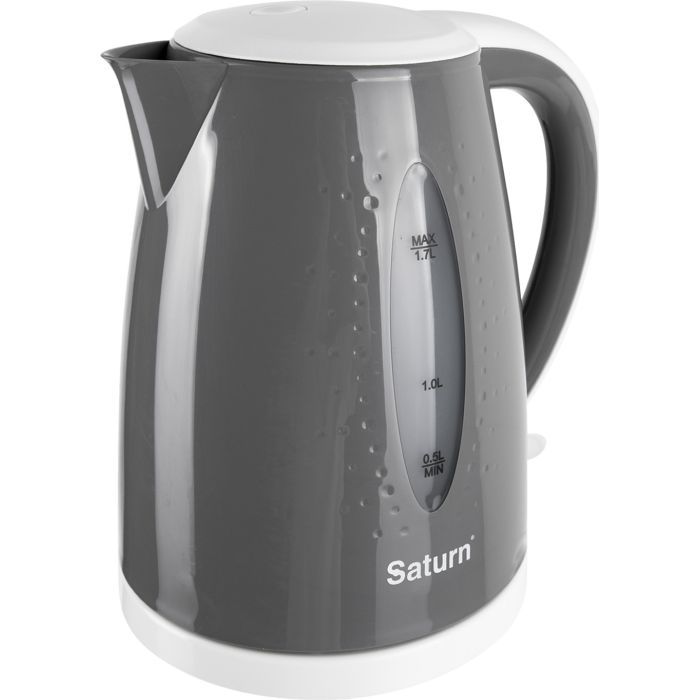 Електрочайник Saturn ST-EK8438U Lt.Grey/White зображення 3