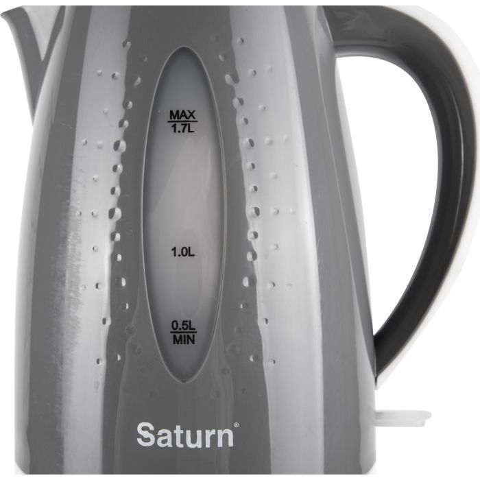 Електрочайник Saturn ST-EK8438U Lt.Grey/White зображення 8