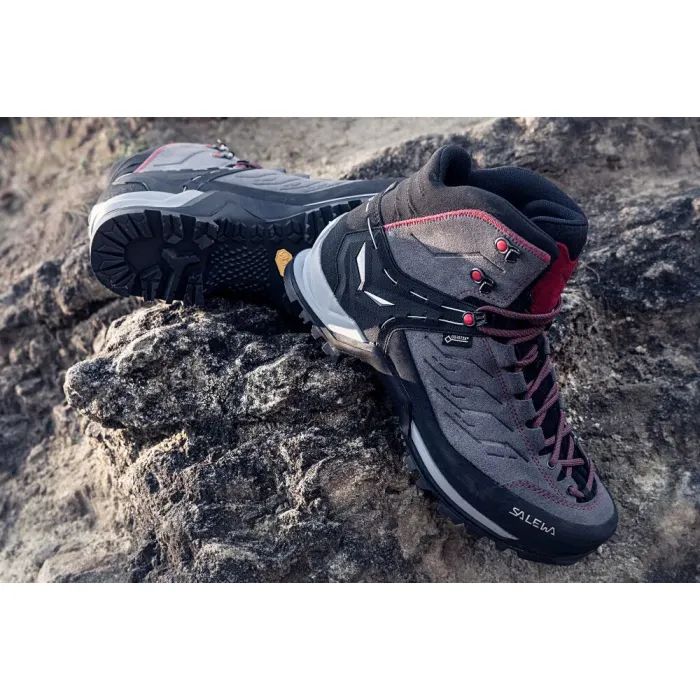 Черевики Salewa MS MTN Trainer Mid GTX 63458 4720 - 42.5 - сірий/червоний (013.001.1591) зображення 9