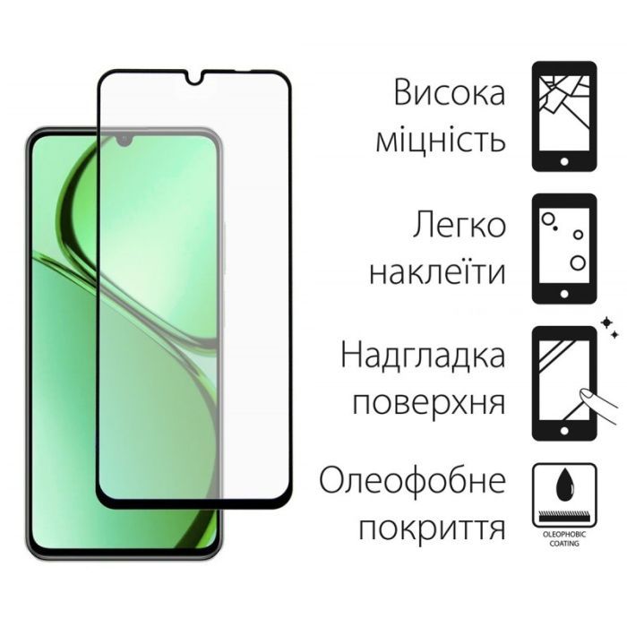 Скло захисне Dengos Realme C63 2pcs (DG-TG2P-56) зображення 2