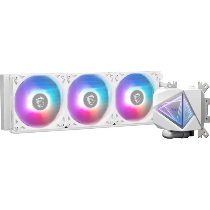 Система жидкостного охлаждения MSI MAG CoreLiquid I360 White (MAG CORELIQUID I360 WHITE) изображение 2