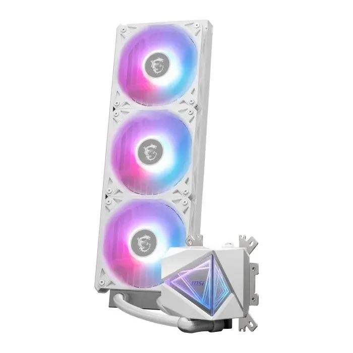 Система жидкостного охлаждения MSI MAG CoreLiquid I360 White (MAG CORELIQUID I360 WHITE) изображение 4