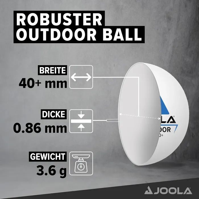 Комплект для настольного тенниса Joola Vivid Outdoor 2 Bats 3 Balls (51010) (930953) изображение 7