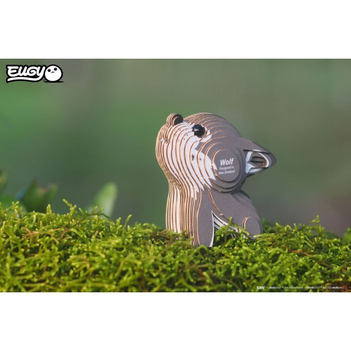 Пазл Eugy 3D Зоопарк Волк (XEG-040) изображение 5