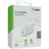 Зарядное устройство Belkin 40W 2хUSB-С PD white (WCB006VFWH) изображение 7