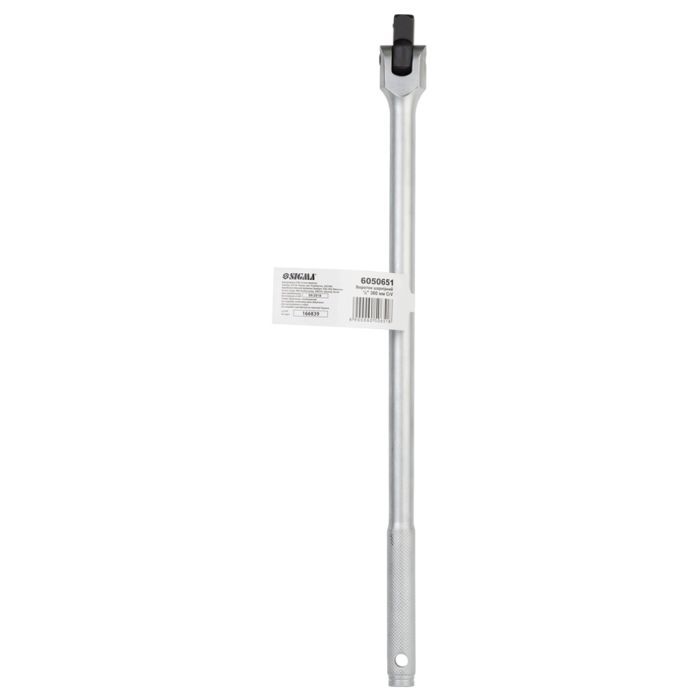 Ключ Sigma вороток шарнірний 1/2" 360мм CrV mid (6050651) зображення 2