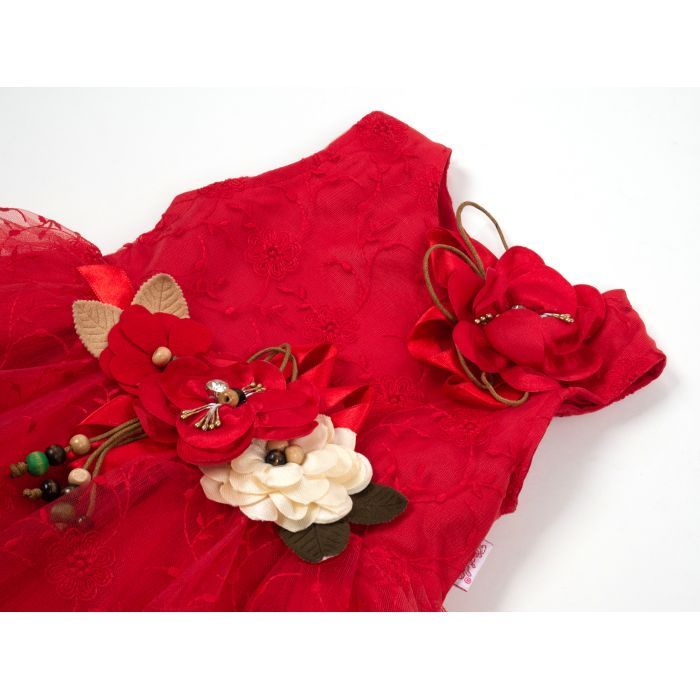 Плаття дитяче Tivido святкове (2135-98G-red) зображення 3