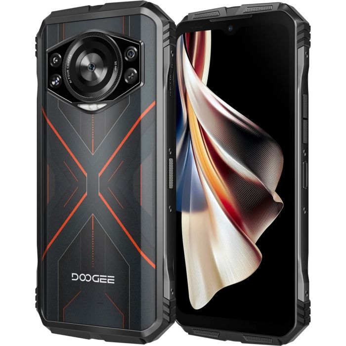 Мобильный телефон Doogee S cyber 8/256Gb Black Red (6923740212431) изображение 9