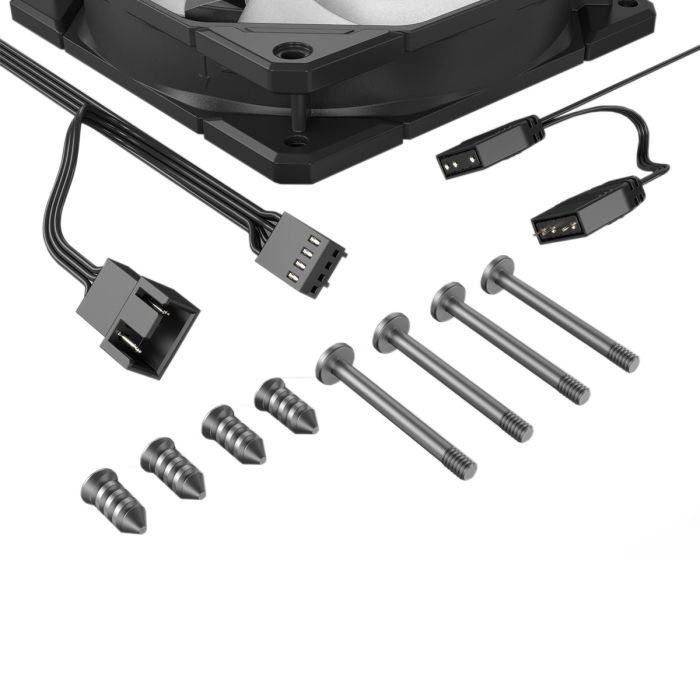 Кулер для корпуса ID-Cooling TF-12025-PRO ARGB TRIO изображение 6