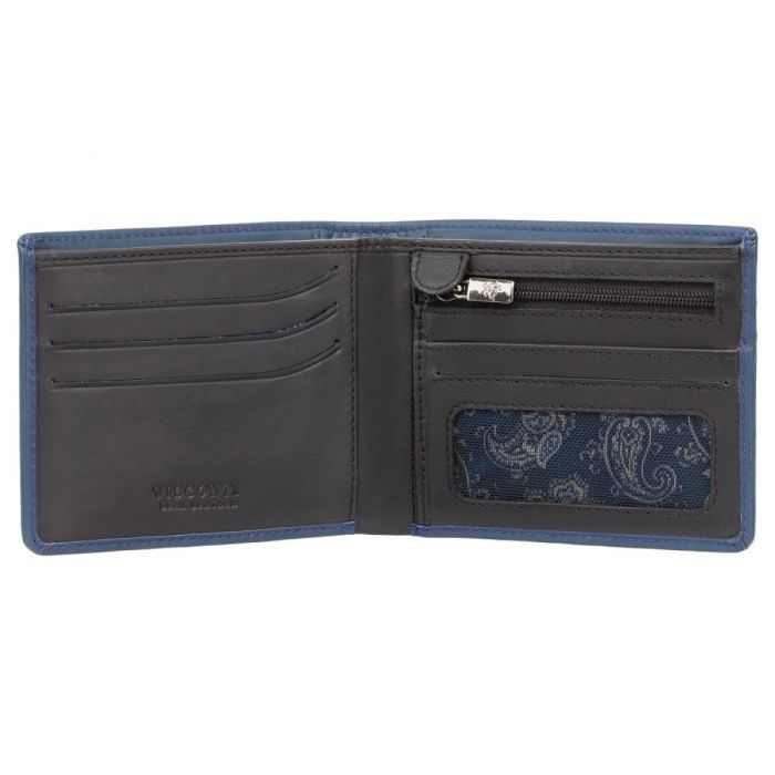 Гаманець Visconti VSL33 TAP-N-GO з RFID Steel Blue-Black (VSL33 BL/BLK) зображення 2