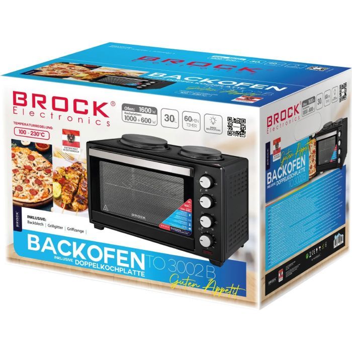 Электропечь Brock TO 3002 B изображение 12