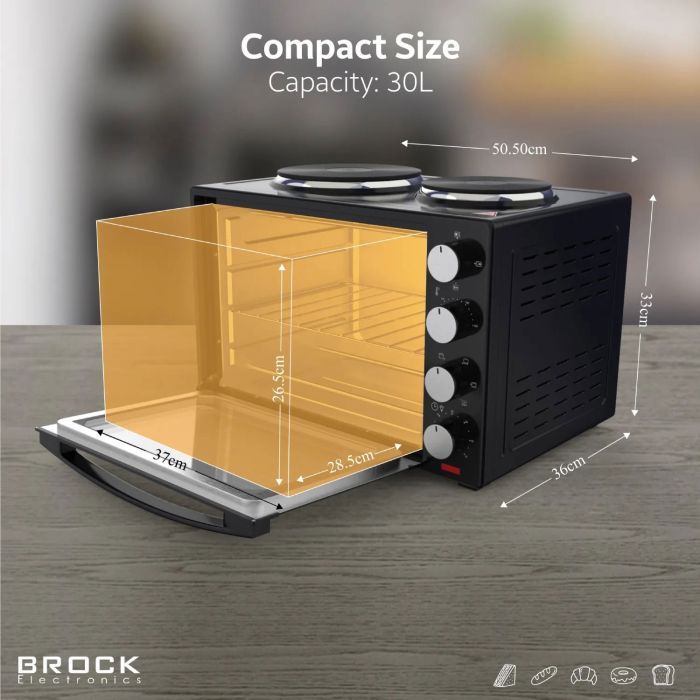 Электропечь Brock TO 3002 B изображение 7