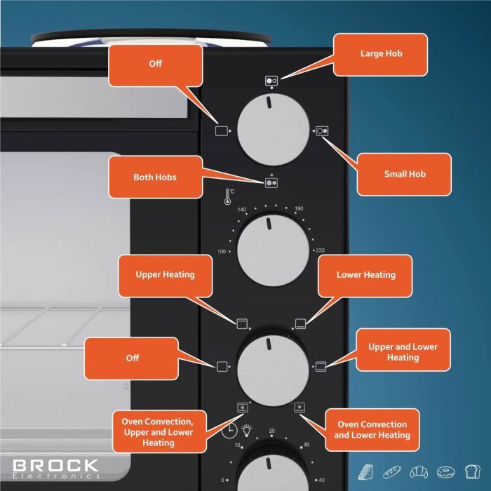 Электропечь Brock TO 3002 B изображение 8