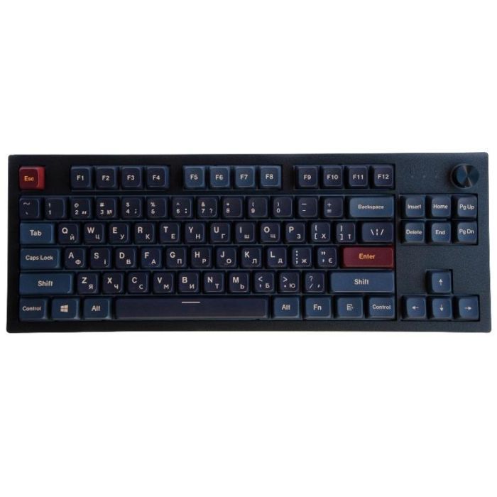 Клавиатура MONTECH Darkness MK87DB TKL DB USB UA Gray (MK87DB)