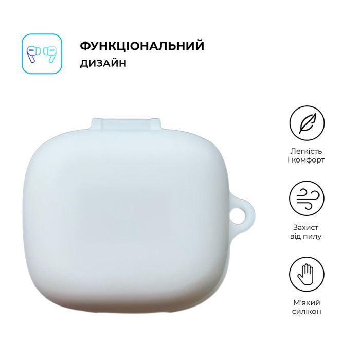Чехол для наушников Armorstandart Hang Case для OPPO Enco X3i White (ARM80045) изображение 2