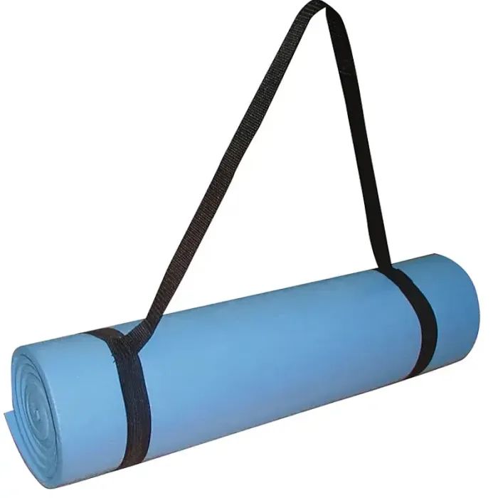 Коврик для фитнеса Toorx Rolled 160х50х0,8 см Azzurro (MAT-160) (931132)