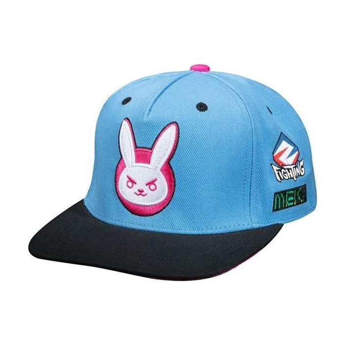 Кепка Jinx Overwatch - Ultimate D.Va, Blue (JINX-9206BL)