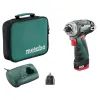 Шуруповерт Metabo BS 12V, 1x2Ah, 17·34Нм, 0-360·0-1400об/мин, сумка? 0.95кг (600079500) изображение 3