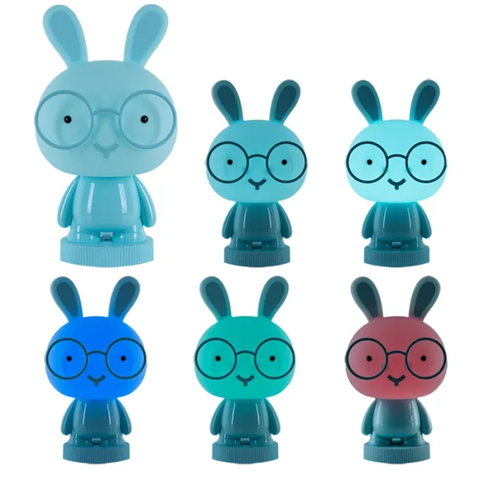 Нічник Kite Світильник LED з акумулятором Bunny, білий (K24-490-1-1) зображення 4