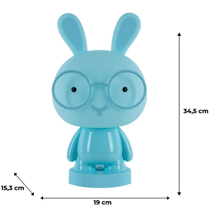 Нічник Kite Світильник LED з акумулятором Bunny, білий (K24-490-1-1) зображення 6