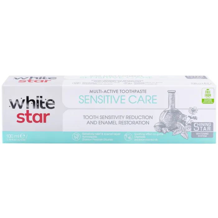Зубна паста White Star Sensitive Care 100 мл (3800237400287) зображення 2