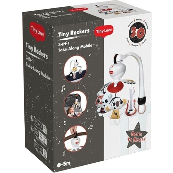 Мобиль Tiny Love мультифункциональный 3 в 1, коллекция Rock N Roll (1308006830) изображение 2