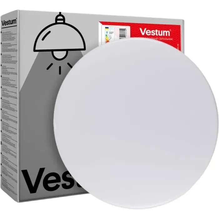 Светильник Vestum SIMPLE матовий 16W 6500К (VS-90071)