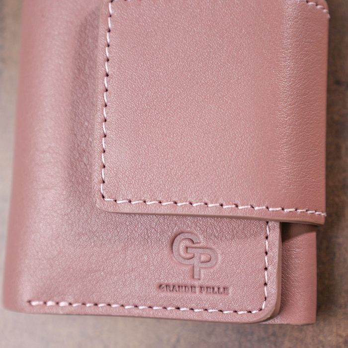Портмоне Grande Pelle Рожеве (11575) зображення 8