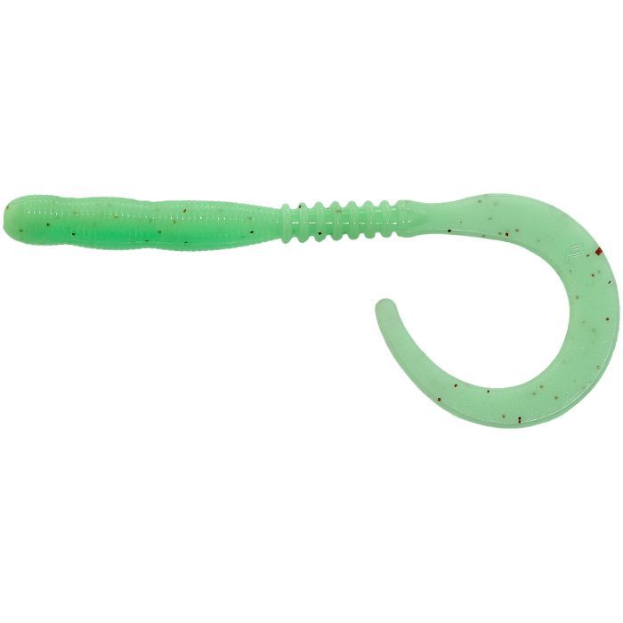 Силикон рыболовный Reins Curly Curly 4" 146 Hot Cucumber (15 шт/уп.) (1552.08.02)