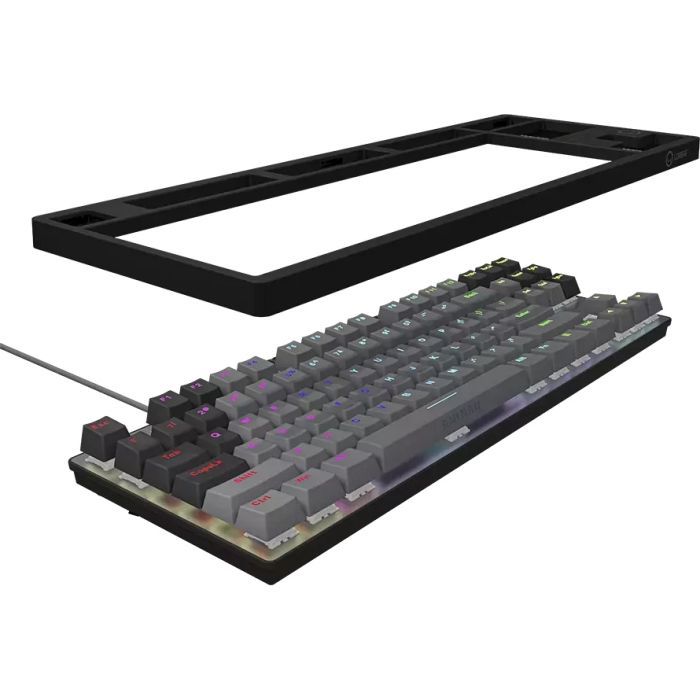 Клавиатура Lorgar Azar 514TKL RGB Mechanical USB UA Black/Grey (LRG-GK514TKL-BK-UA) изображение 7