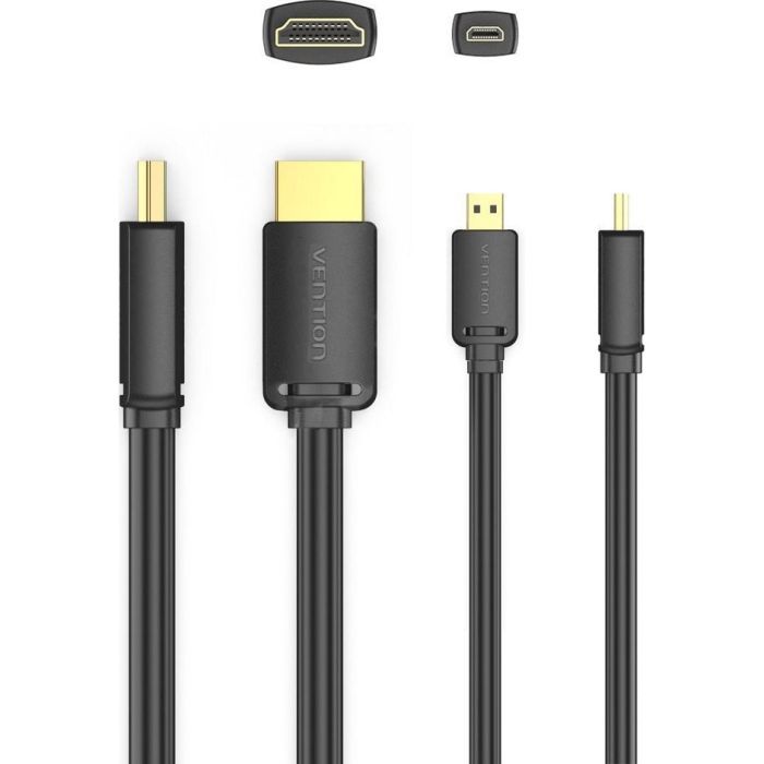 Кабель мультимедийный HDMI M to HDMI M 3.0m V2.0 4K 60Hz Vention (AGIBI) изображение 4