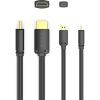 Кабель мультимедийный HDMI M to HDMI M 3.0m V2.0 4K 60Hz Vention (AGIBI) изображение 4