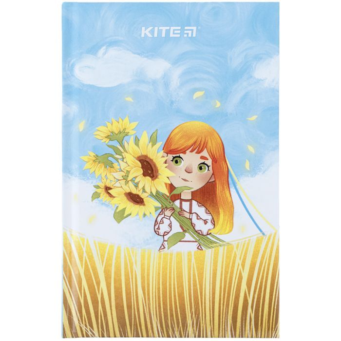 Книга записная Kite UA А6, 80 листов, клетка (K24-199-2)