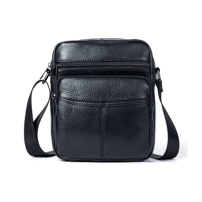 Сумка Vintage Чорна (14909) зображення 2