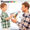 Конструктор Picasso магнітний Tiles Magnetic Building Blocks 36 деталей (817338027971) зображення 7