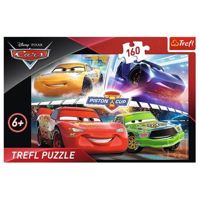 Пазл Trefl Cars Победа в гонке 160 элементов (5900511153569) изображение 2